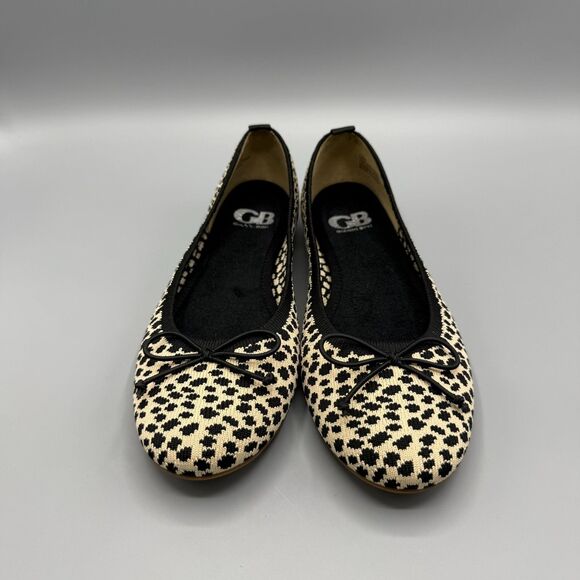 Gianni Bini Washable Women’s Ballet Flat Shoe Leopard Print Size 7.5M - Picture 2 of 8